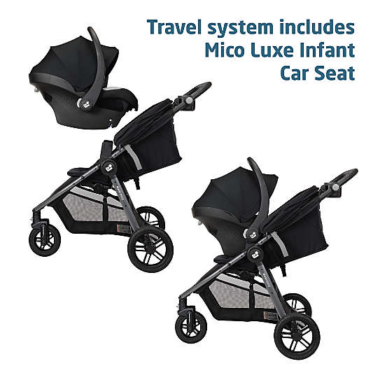 Maxi-Cosi ® Gia XP Luxe Midnight Black 3-Wheel Stroller & Mico ™ Luxe Infant Car Seat Travel System