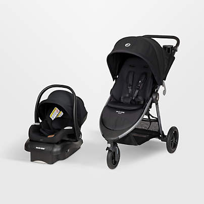 Maxi-Cosi ® Gia XP Luxe Midnight Black 3-Wheel Stroller & Mico ™ Luxe Infant Car Seat Travel System