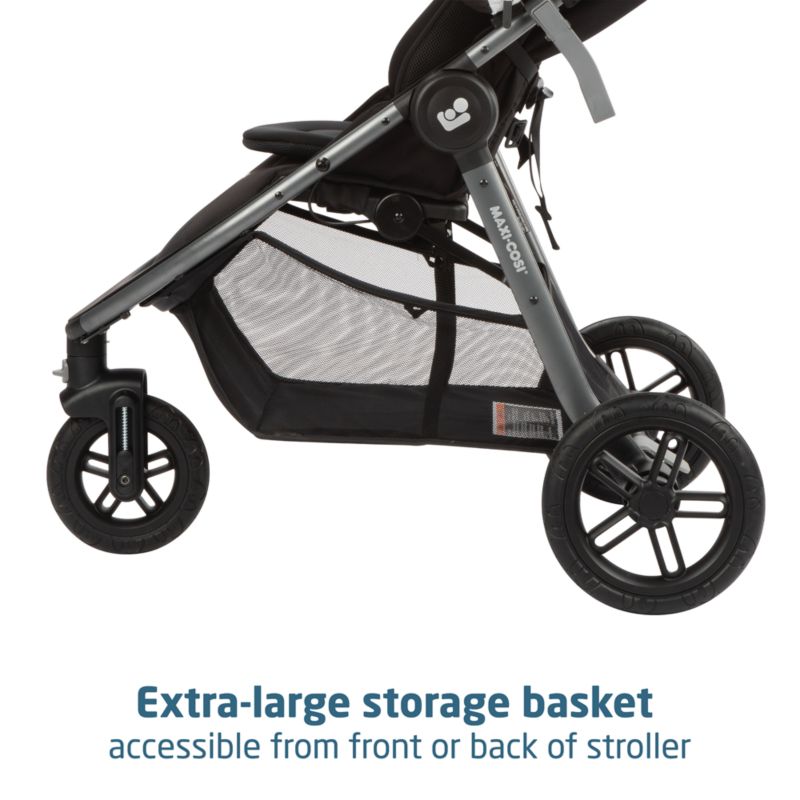 Maxi-Cosi ® Gia XP Luxe Midnight Moon 3-Wheel Stroller & Mico ™ Luxe Infant Car Seat Travel System - image 7 of 9