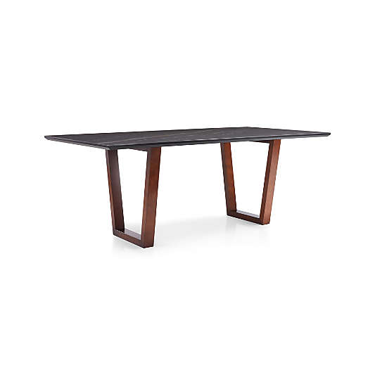 Giada 79" Black Porcelain Table