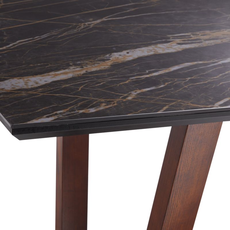 Giada 79" Black Porcelain Table - image 4 of 9