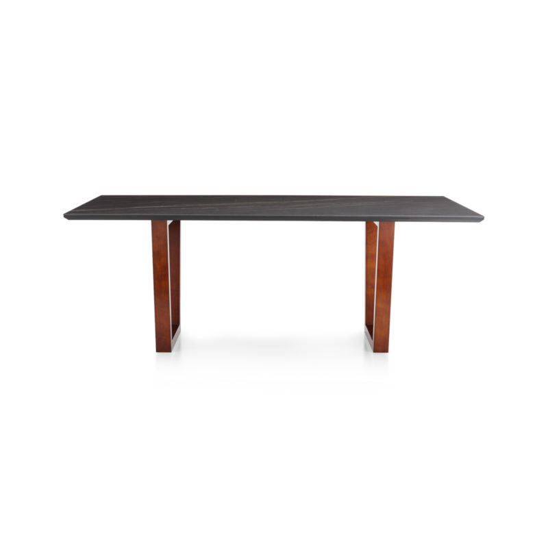 Giada 79" Black Porcelain Table - image 5 of 9