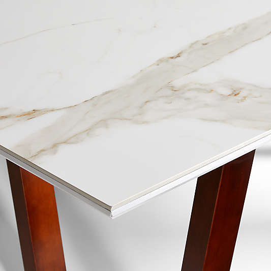 Giada 79" White Porcelain Table