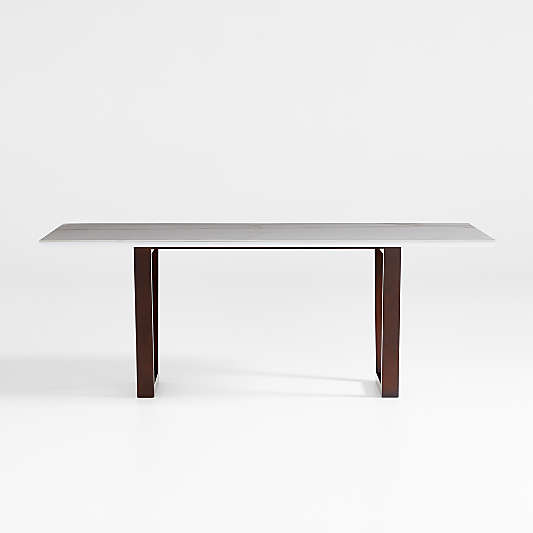 Giada 79" White Porcelain Table