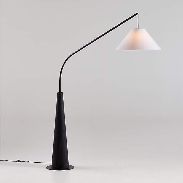 Weave Natural Floor Lamp + Reviews Crate & Barrel Canada