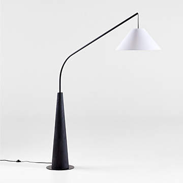 athena ii arc floor lamp