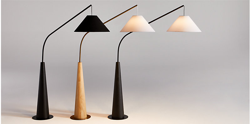 Gibson Arc Floor Lamps 81"