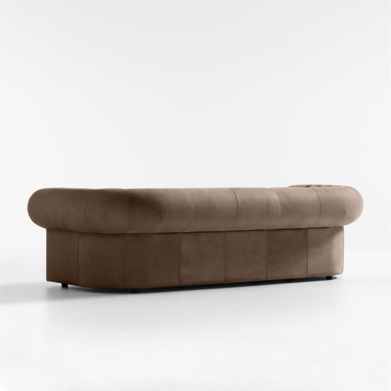 Gig Grande Leather Chesterfield Sofa 105" by Leanne Ford - image 14 of 16