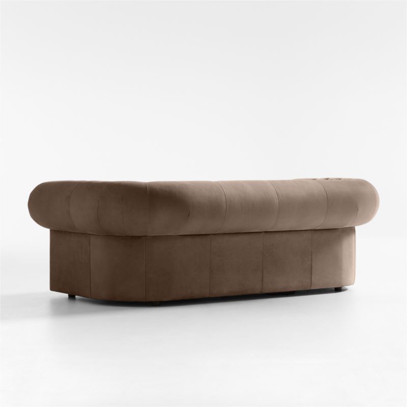 Gig Leather Chesterfield Sofa 90" by Leanne Ford - image 14 of 16