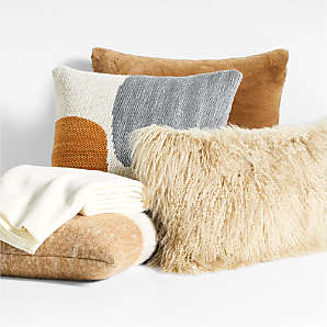 Sheepskin pillow clearance cover