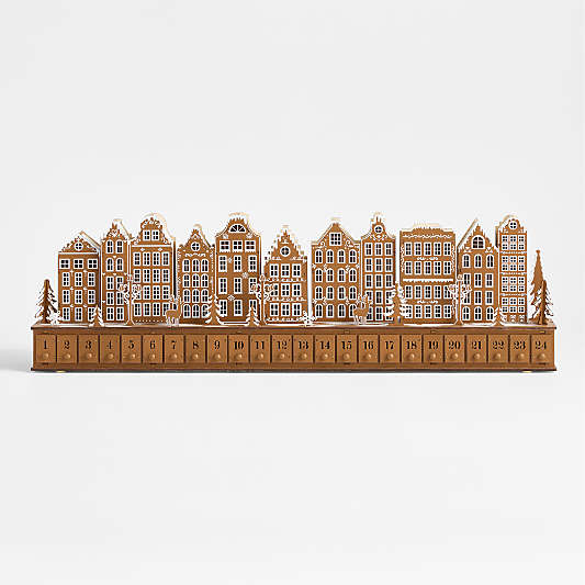 Gingerbread Village Advent Calendar