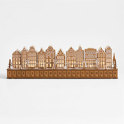 View Gingerbread Village Advent Calendar details