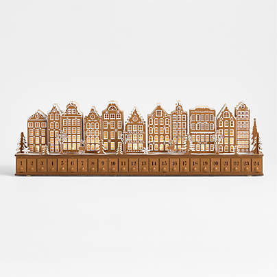 Gingerbread Village Advent Calendar