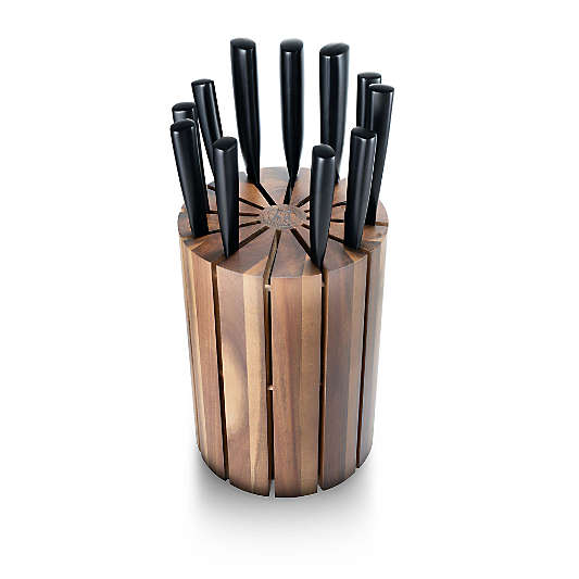 Schmidt Brothers ® Acacia Giotto Knife Block