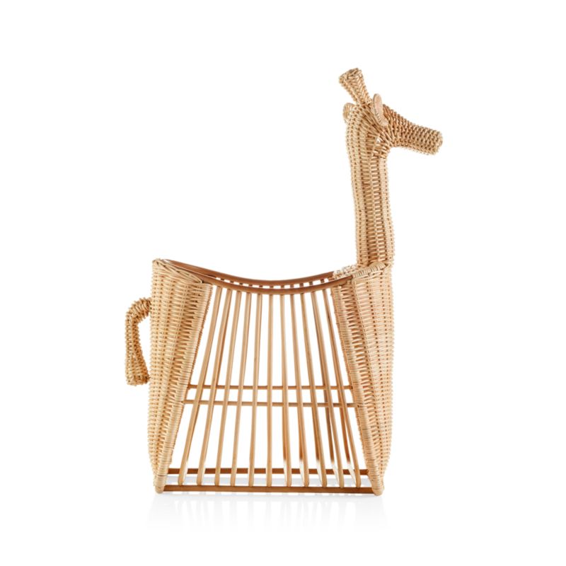 Giraffe Rattan Floor Storage Basket - image 9 of 15