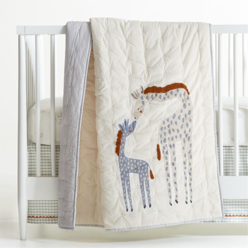 Giraffe nursery bedding sale