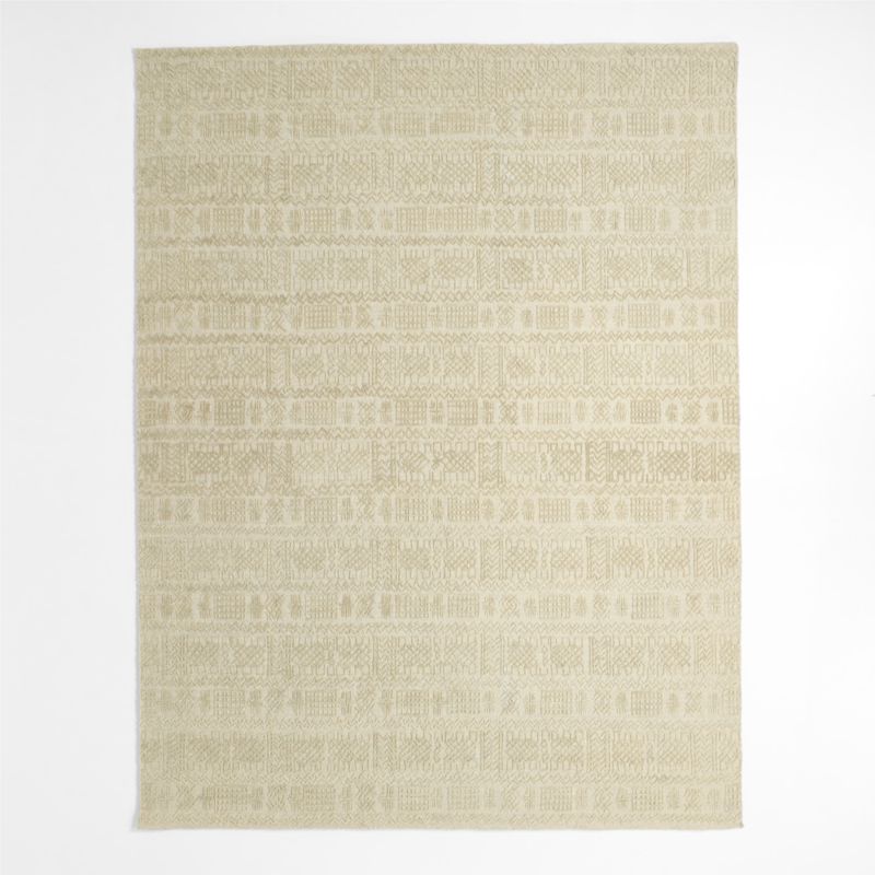 Girona Wool Ivory Rug Swatch 12"x18" - image 1 of 4