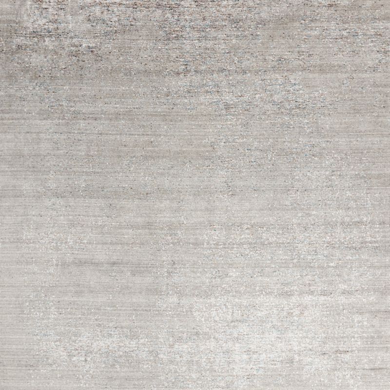 Giverny Wool and Viscose Hand-Knotted Carbon Grey Area Rug 12'x15' - image 0 of 4