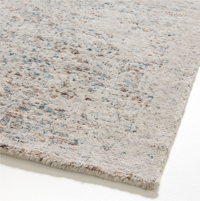 Giverny Wool and Viscose Hand-Knotted Natural Area Rug 6'x9' - image 3 of 4