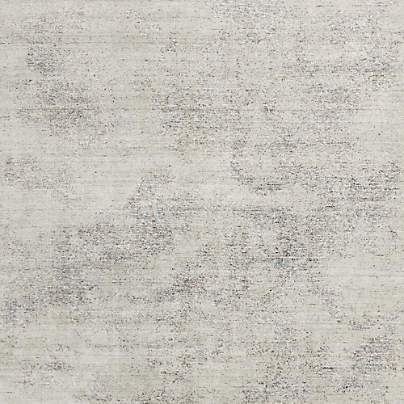 Giverny Wool and Viscose Hand-Knotted Natural Area Rug 6'x9'