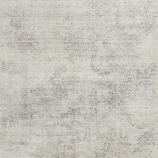 Giverny Wool and Viscose Hand-Knotted Natural Area Rug