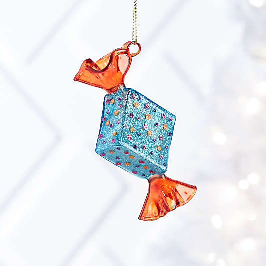 Glass Candy Multi Dot Ornament