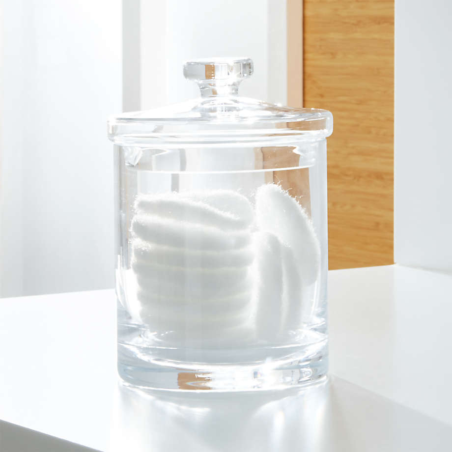 Large Glass Canister Reviews Crate And Barrel