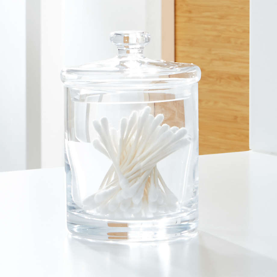 Small Glass Canister + Reviews | Crate & Barrel