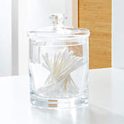 Tuscan Beige Marble Bathroom Canister