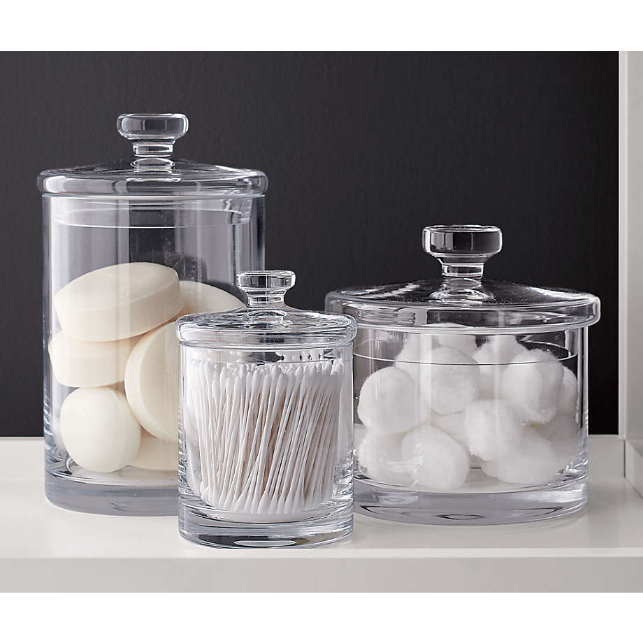 Snack Extra-Large Glass Canister + Reviews, CB2