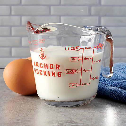 Anchor Hocking Glass Measuring Cup, 1-Cup