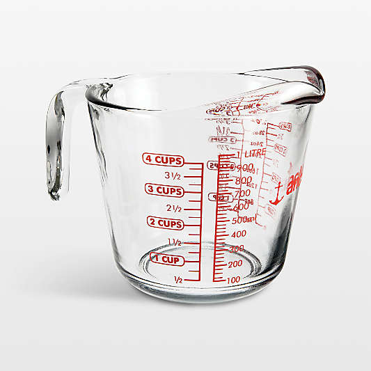 Anchor Hocking Glass Measuring Cup, 4-Cup