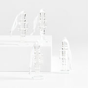 Glass Nutcracker Christmas Tree Ornament