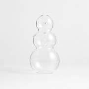10" Glass Decorative Snowman