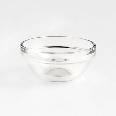 View 3" Glass Stack Bowl details