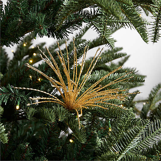 Gold Burst Christmas Tree Pick