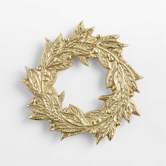 Gold Wreath Trivet