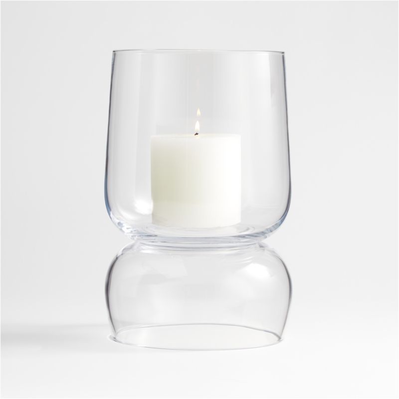 Glencoe Reversible Glass Hurricane Candle Holder 13" - image 8 of 9