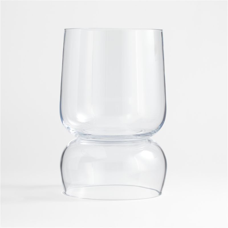 Glencoe Reversible Glass Hurricane Candle Holder 13" - image 0 of 9