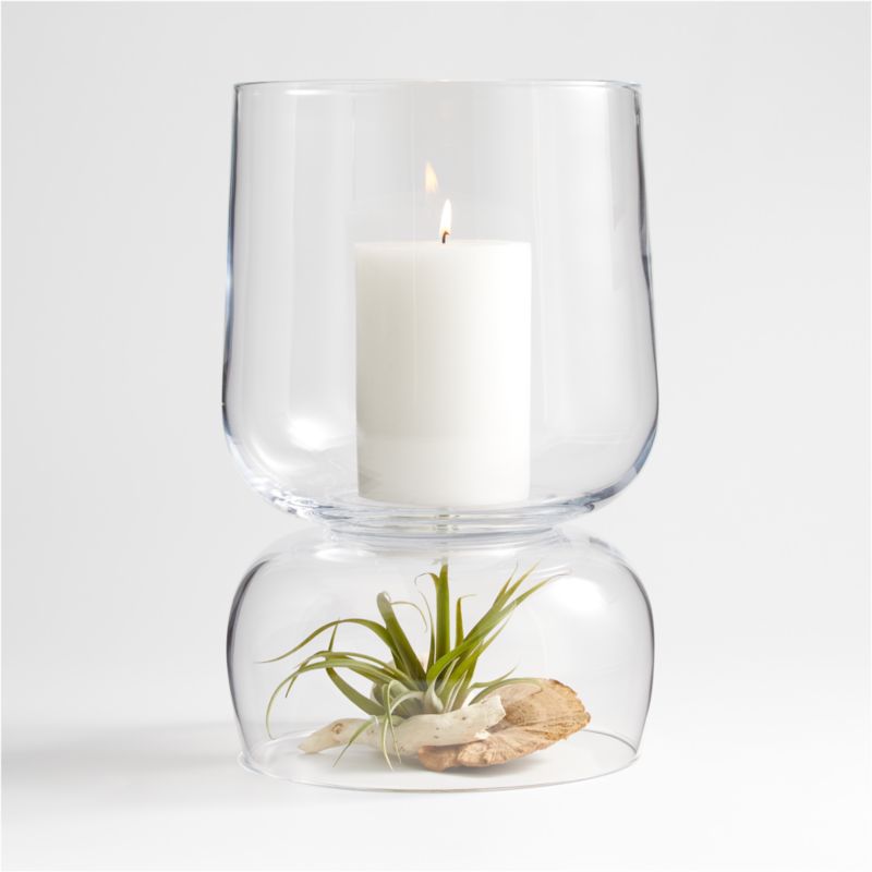 Glencoe Reversible Glass Hurricane Candle Holder 15" - image 7 of 9