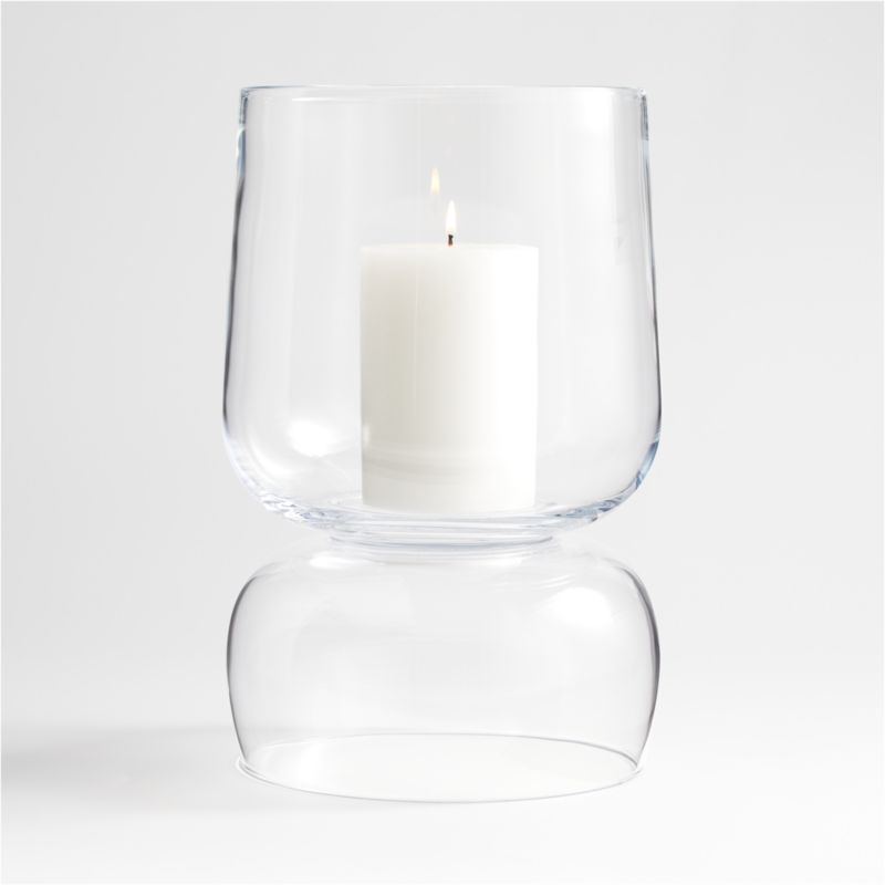 Glencoe Reversible Glass Hurricane Candle Holder 15" - image 8 of 9