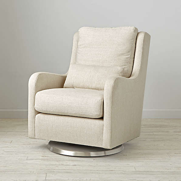 crate barrel rocking chair