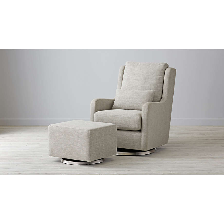 crate barrel rocking chair