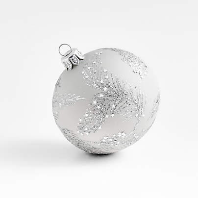 Glitter Shooting Star Ball Christmas Tree Ornament