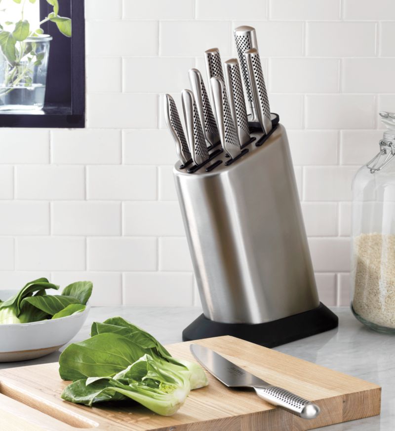 Global ® Classic 10-Piece Knife Block Set