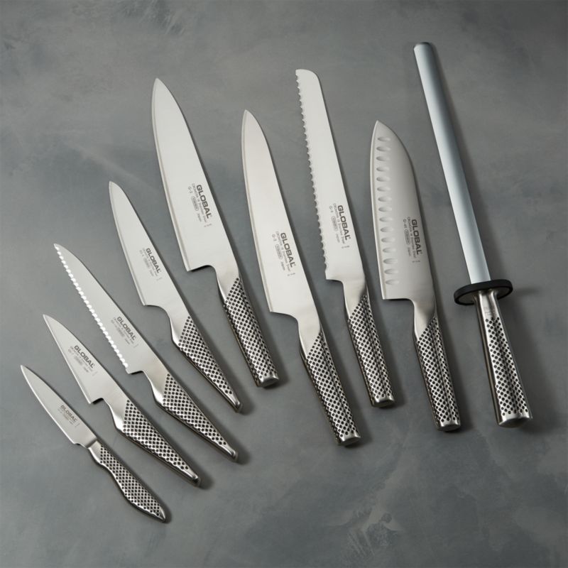 Global ® Classic 10-Piece Knife Block Set