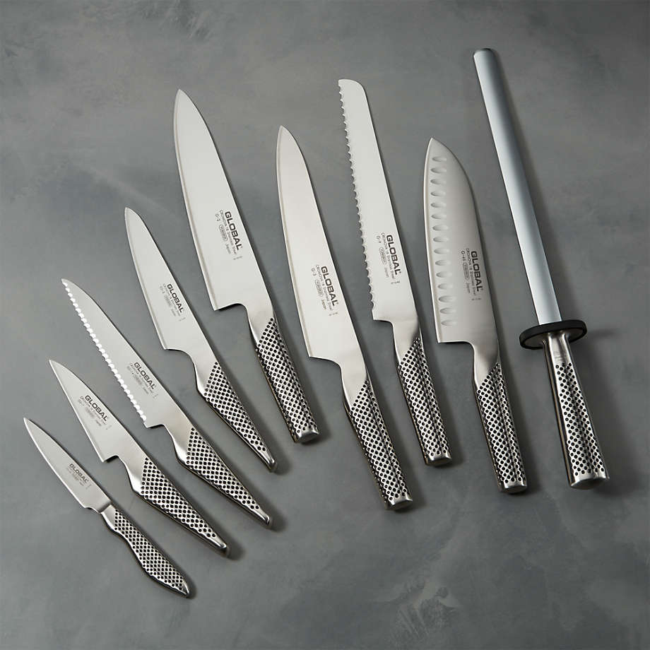 global 10 piece knife set