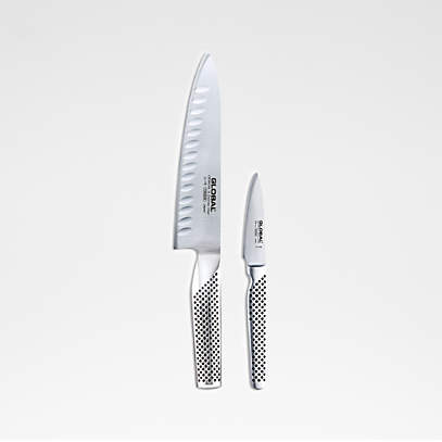 Global 2-Piece Chef and Paring Knife Set