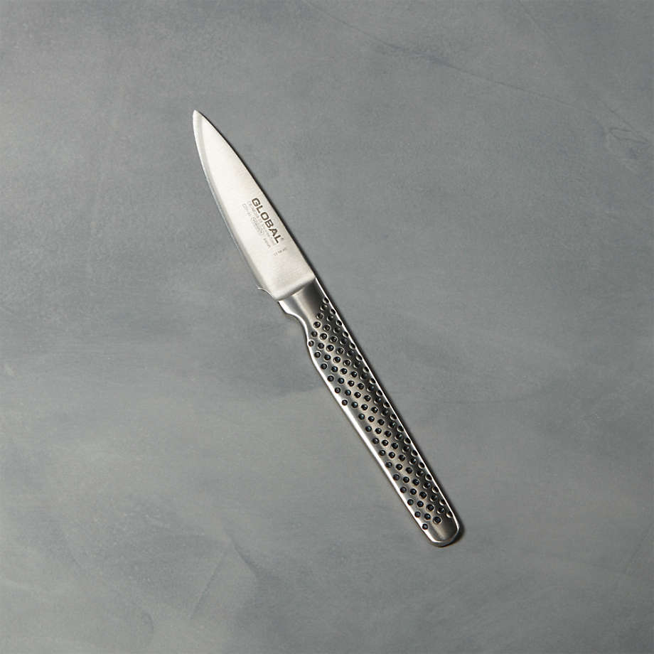 Global Classic Knife Set, Chef's, Paring, Santoku, Bread