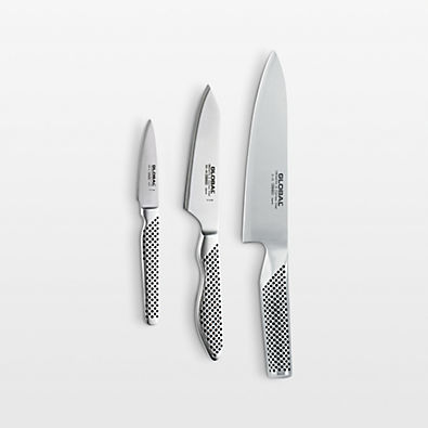 View Global ® Classic 3-Piece Chef's Knife, Utility Knife, Paring Knife Set details